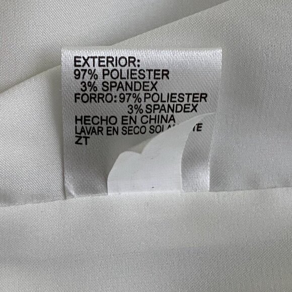 Cremieux NWT Sleeveless Sheath Dress, White Blue Embroidered Women's Size 6 - Picture 10 of 10